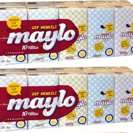 Maylo 2x10'lu Cep Kağıt Mendil