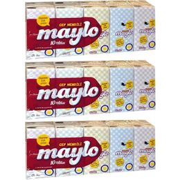 Maylo 3x10'lu Cep Kağıt Mendil