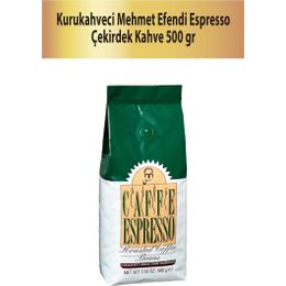 Mehmet Efendi 500 gr Cafe Espresso Çekirdek Kahve