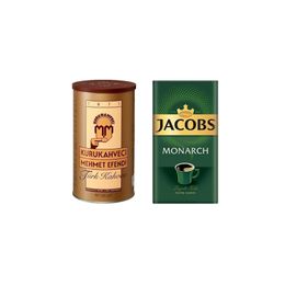 Mehmet Efendi Türk Kahvesi 500 gr + Jacobs Monarch 500 gr Filtre Kahve