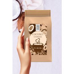 Mel and Mira Coconut Bean Coffee 200 gr Hindistan Cevizi Aromalı Çekirdek Kahve