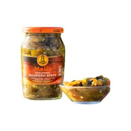 Melis 370 ml Dilimli Közlenmiş Jalapeno Acı Biber