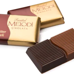 Melodi 500 gr Resital Madlen Sütlü Bitter Çikolata