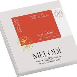 Melodi 60 gr Çikolata Şeker İlavesiz Prebiyotik Sütlü Çikolata