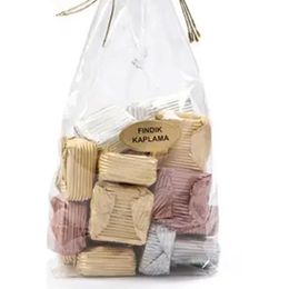 Melodi Çikolata Yaldızlı Fındık Kremalı Sütlü Çikolata 1000 gr
