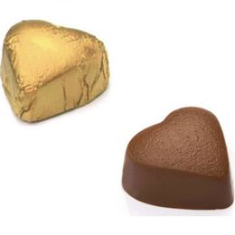 Melodi Yaldızlı Mini Kalp Antep Fıstıklı 500 gr Sütlü Çikolata