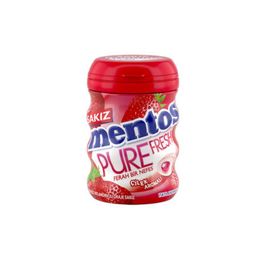 Mentos 60 gr Pure Fresh Çilek Aromalı Sakız