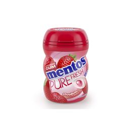 Mentos 60 gr Pure Fresh Çilek Aromalı Sakız