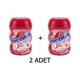 Mentos 60 gr Pure Fresh Çilek Aromalı Sakız