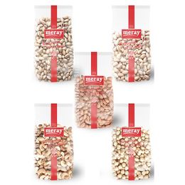 Meray 5x100 gr Kavrulmuş Tuzlu Mix Kuruyemiş