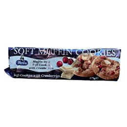 Merba 175 gr Soft Muffin Cookies With Cranberries