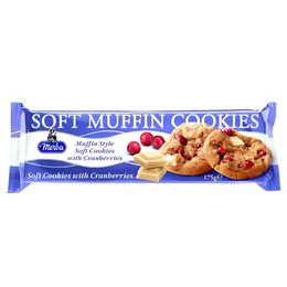 Merba 175 gr Soft Muffin Cookies With Cranberries