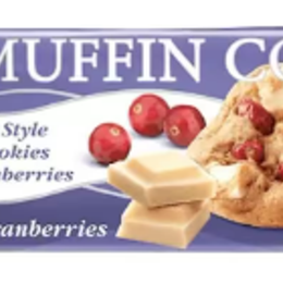 Merba 175 gr Soft Muffin Cookies With Cranberries