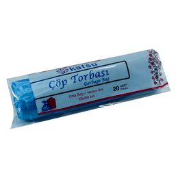 Merçöp 1000 Adet Mavi Orta Çöp Torbası