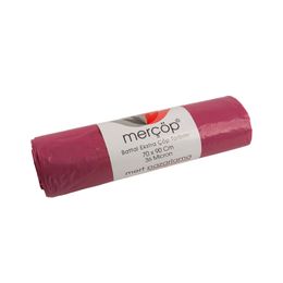 Merçöp 200 Adet Kırmızı Battal Ekstra Çöp Torbası