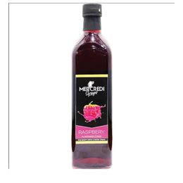 Mercredi 750 ml Raspberry Frambuaz Kahve ve Kokteyl Şurubu
