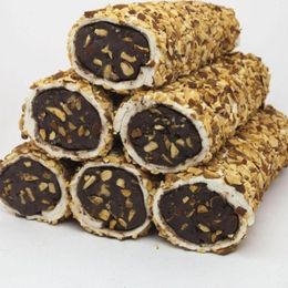 Mevlana Bazaar 1000 gr Bademli Çikolatalı Sarma Lokum