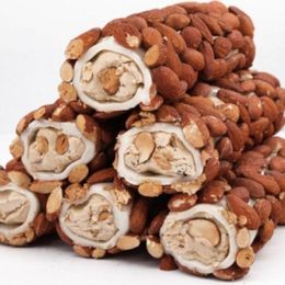 Mevlana Bazaar 1000 gr Bademli Çikolatalı Sarma Lokum