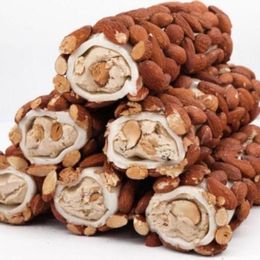 Mevlana Bazaar 1000 gr Bademli Çikolatalı Sarma Lokum