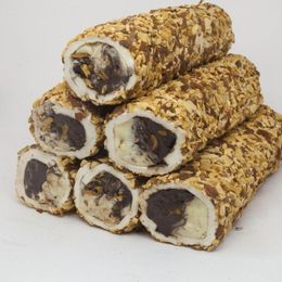 Mevlana Bazaar 1000 gr Haşhaşlı Çikolata Badem Kaymak Sarma Lokum