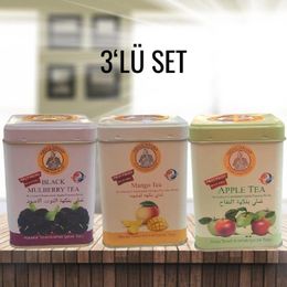 Mevlana Bazaar 3x250 gr Abdulvahap Efendi Karadut Mango Elma