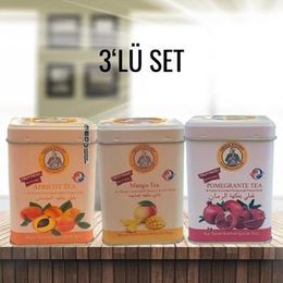 Mevlana Bazaar 3x250 gr Abdulvahap Efendi Kayısı Mango Nar Çay