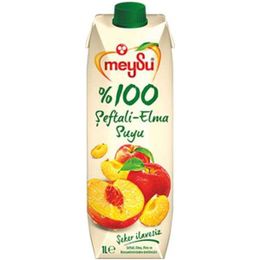 Meysu 1 lt Şeftali Elma Meyve Suyu