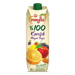 Meysu %100 Karışık 1 lt Meyve Suyu