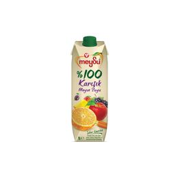 Meysu %100 Karışık 1 lt Meyve Suyu