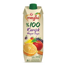 Meysu %100 Karışık 1 lt Meyve Suyu