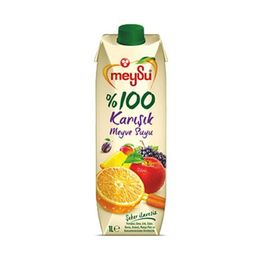 Meysu %100 Karışık 1 lt Meyve Suyu