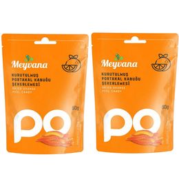 Meyvana 2x60 gr Kurutulmuş Portakal Şekerlemesi