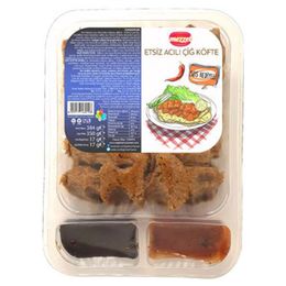 Mezzet 384 gr Etsiz Acılı Çiğ Köfte ve Sos