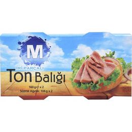 Migros 2x160 gr İri Parçalı Ton Balığı