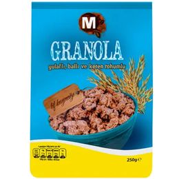 Migros Yulaflı Ballı ve Keten Tohumlu 250 gr Granola