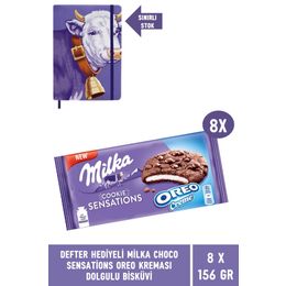 Milka 156 gr Choco Sensations Oreo Kremalı Bisküvi