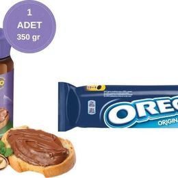 Milka 350 gr Sürülebilir Çikolata + Oreo 154 gr Bisküvi Keyfi