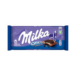 Milka Oreolu Sandwich 92 gr Kakaolu Bisküvili Çikolata