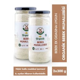 Mill More 2x300 gr Organik Bebek Muhallebisi