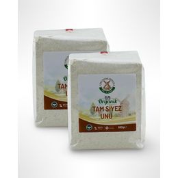 Mill More 2x500 gr Organik Tam Siyez Unu