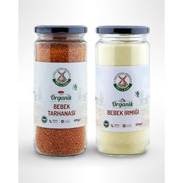 Mill More 400 gr Organik Bebek Tarhanası + 330 gr Organik Bebek İrmiği