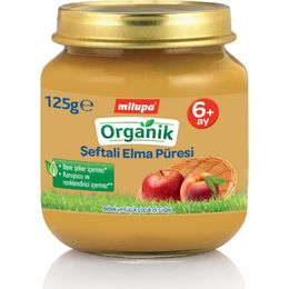 Milupa 125 gr Organik Şeftali Elma