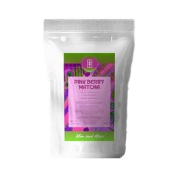 Mim and More 100 gr Böğürtlen Aromalı Pembe Superfood Matcha Tozu