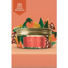 Mim and More 150 gr Şeftalili Türk Kahvesi Şeftali Aromalı Türk Kahvesi