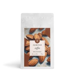 Mim and More 200 gr Almond Coffee Badem Aromalı Kahve Çekirdek Kahve