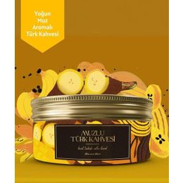 Mim And More 200 gr Banana Coffee Muz Aromalı Kahve Çekirdek Kahve