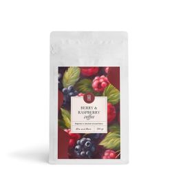 Mim and More 200 gr Berry Raspberry Coffee Böğürtlen ve Ahududu Aromalı Kahve Çekirdek Kahve