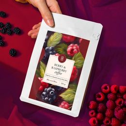 Mim And More 200 gr Berry Raspberry Coffee Böğürtlen ve Ahududu Aromalı Kahve Filtre Kahve