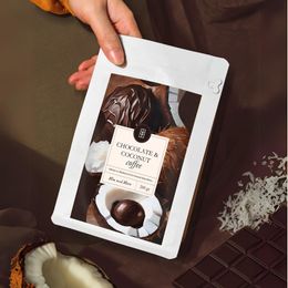 Mim And More 200 gr Chocolate Coconut Coffee Çikolata ve Hindistan Cevizi Parçacık Aromalı Kahve Filtre Kahve