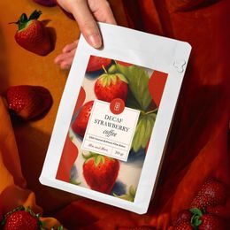 Mim and More 200 gr Decaf Strawberry Coffee Kafeinsiz Çilek Aromalı Filtre Kahve